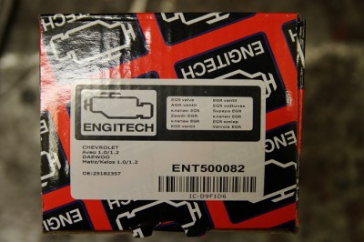 Dal jsem nový EGR od firmy Engitech.
